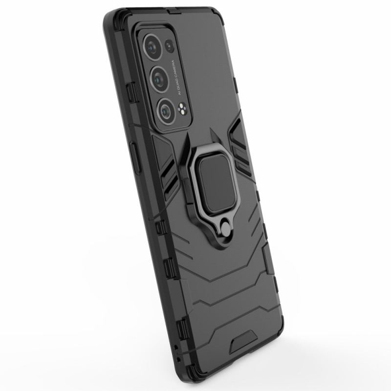Coque Oppo Reno 6 Pro 5G Anneau-Support Pivotant