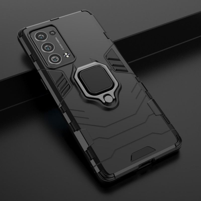 Coque Oppo Reno 6 Pro 5G Anneau-Support Pivotant