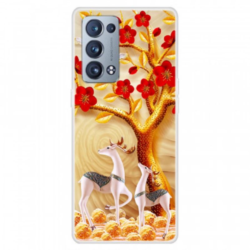 Coque Oppo Reno 6 Pro 5G Motif Biches