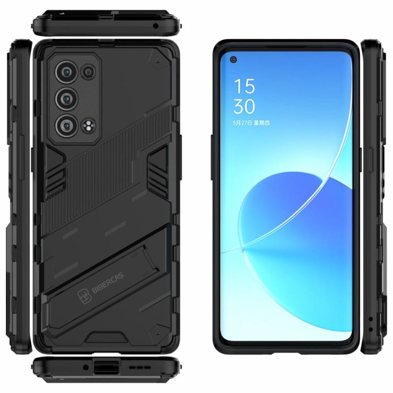 Coque Oppo Reno 6 Pro 5G Ultra Résistante avec Support Amovible