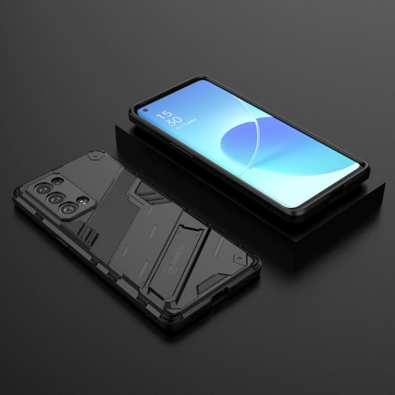 Coque Oppo Reno 6 Pro 5G Ultra Résistante avec Support Amovible