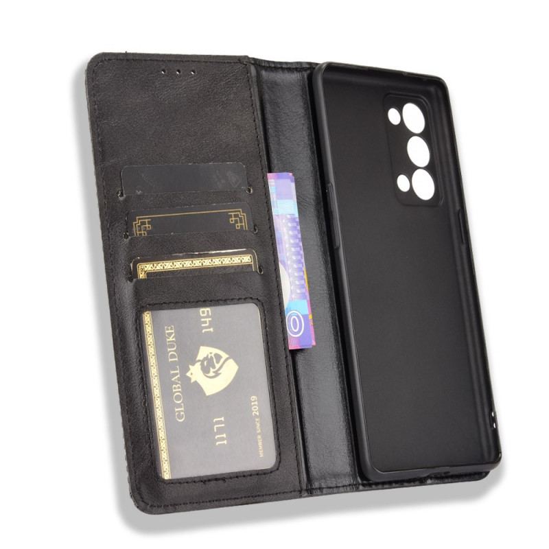 Flip Cover Oppo Reno 6 Pro 5G Stylisée
