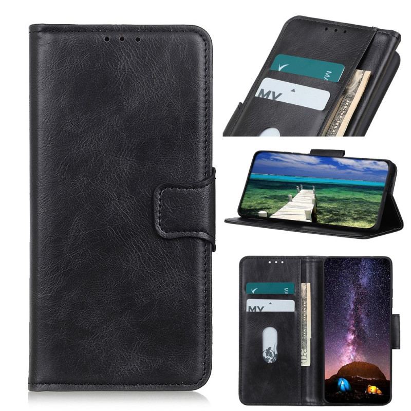 Housse Oppo Reno 6 Pro 5G Crazy Horse Classique
