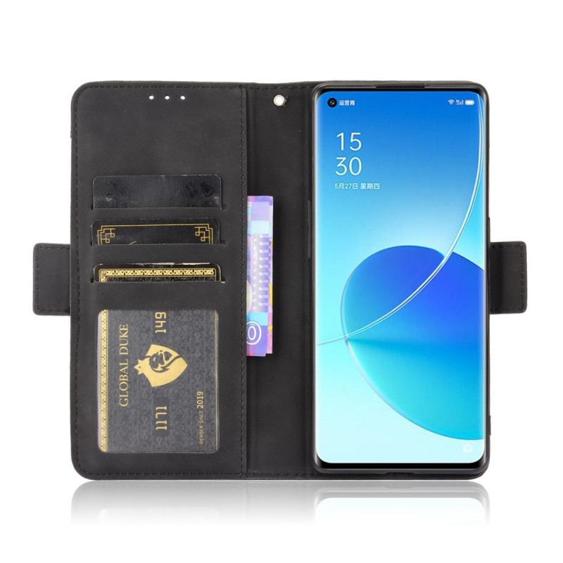 Housse Oppo Reno 6 Pro 5G Multi-cartes