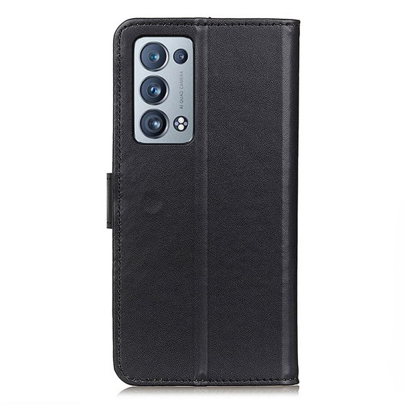 Housse Oppo Reno 6 Pro 5G Porte-Feuille Classique