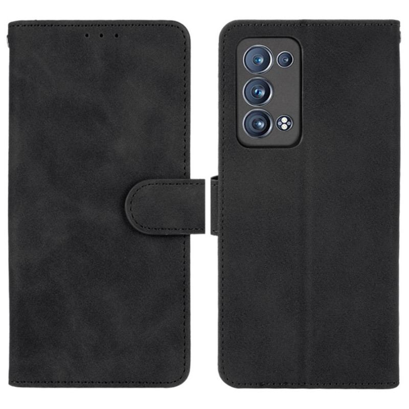 Housse Oppo Reno 6 Pro 5G Simili Cuir Color à Lanière