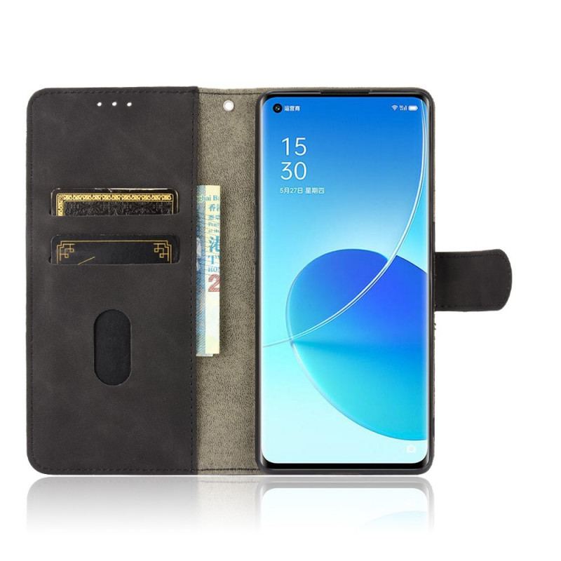 Housse Oppo Reno 6 Pro 5G Simili Cuir Color à Lanière