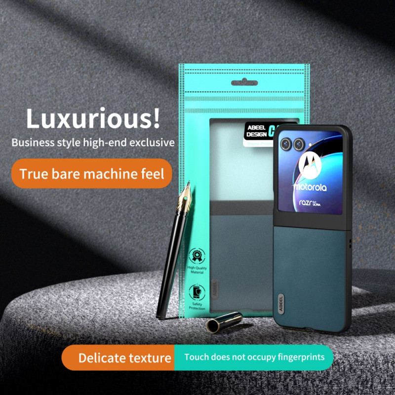 Coque Motorola Razr 50 5G Simili Cuir ABEEL