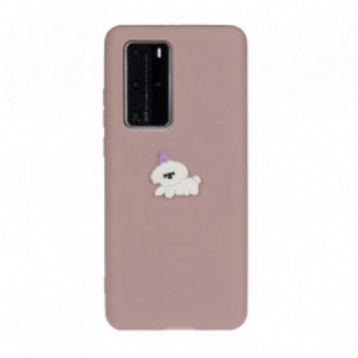 Coque Huawei P40 Pro Je T'aime mon Caniche
