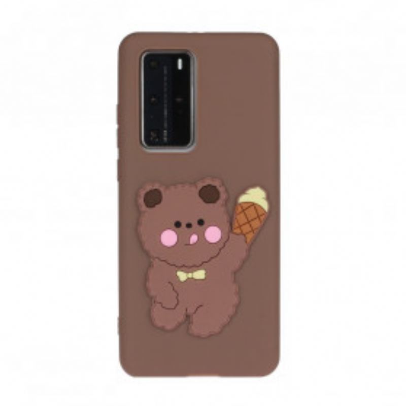 Coque Huawei P40 Pro Je T'aime mon Gourmand