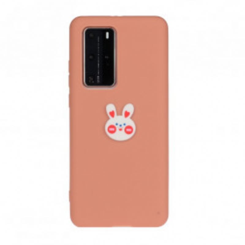 Coque Huawei P40 Pro Je T'aime mon lapin