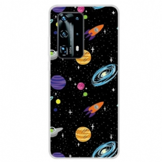 Coque Huawei P40 Pro Planète Galaxie
