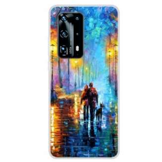 Coque Huawei P40 Pro Promenade en Famille