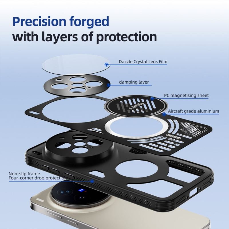 Coque Vivo X300 Magnétique avec Dissipation Thermique ABEEL