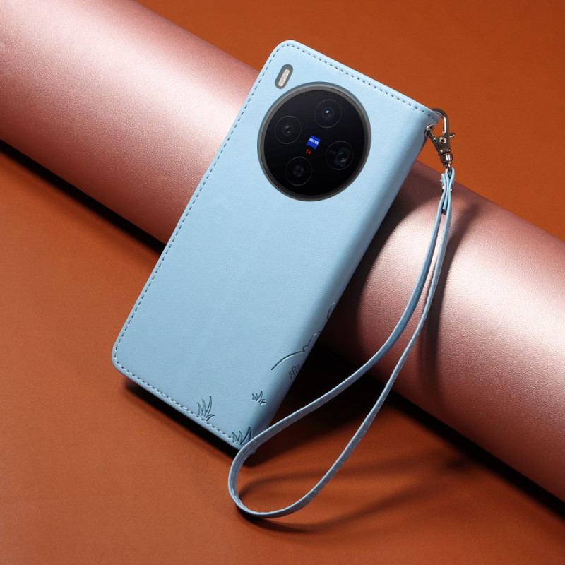 Housse Vivo X300 Protection RFID Gravure Chien