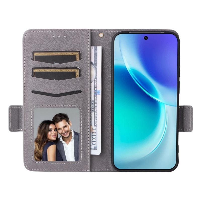 Housse Vivo X300 Simili Cuir à Lanière