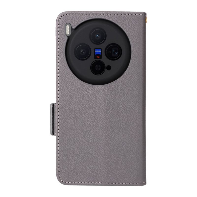 Housse Vivo X300 Simili Cuir à Lanière