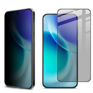 Protection en Verre Trempé Anti-Espion pour Vivo X300 IMAK (compatible déverrouillage par empreinte)