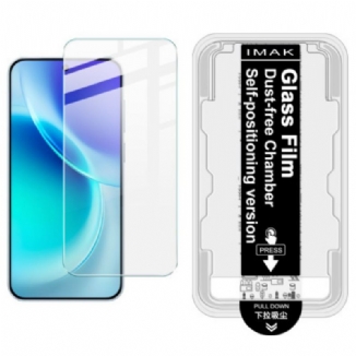 Protection en Verre Trempé pour Écran Vivo X300 Cadre d'Installation (compatible déverrouillage par empreinte)