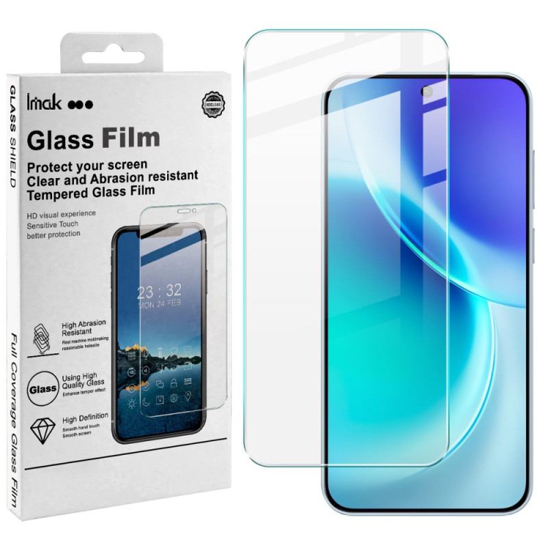 Protection en Verre Trempé en Verre Trempé pour Vivo X300 IMAK (Déverrouillage par empreinte digitale)
