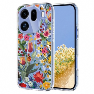 Coque Oppo Find X9 Pro 5G Papillons et Fleurs