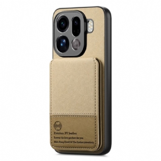 Coque Oppo Find X9 Pro 5G Porte-Cartes et Protection RFID