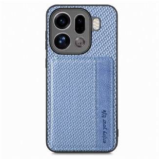 Coque Oppo Find X9 Pro 5G Porte-Cartes et Protection RFID