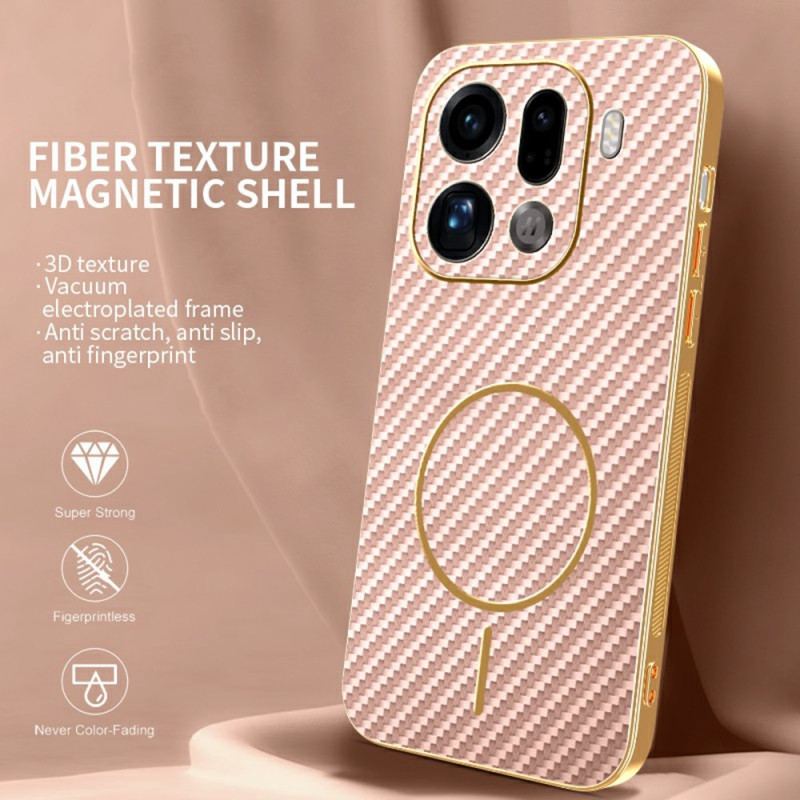 Coque Oppo Find X9 Pro 5G Texture Fibre de Carbone