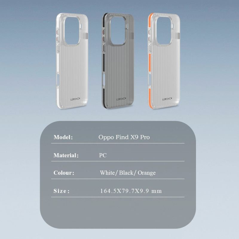 Coque Oppo Find X9 Pro 5G TOC Series LEREACH
