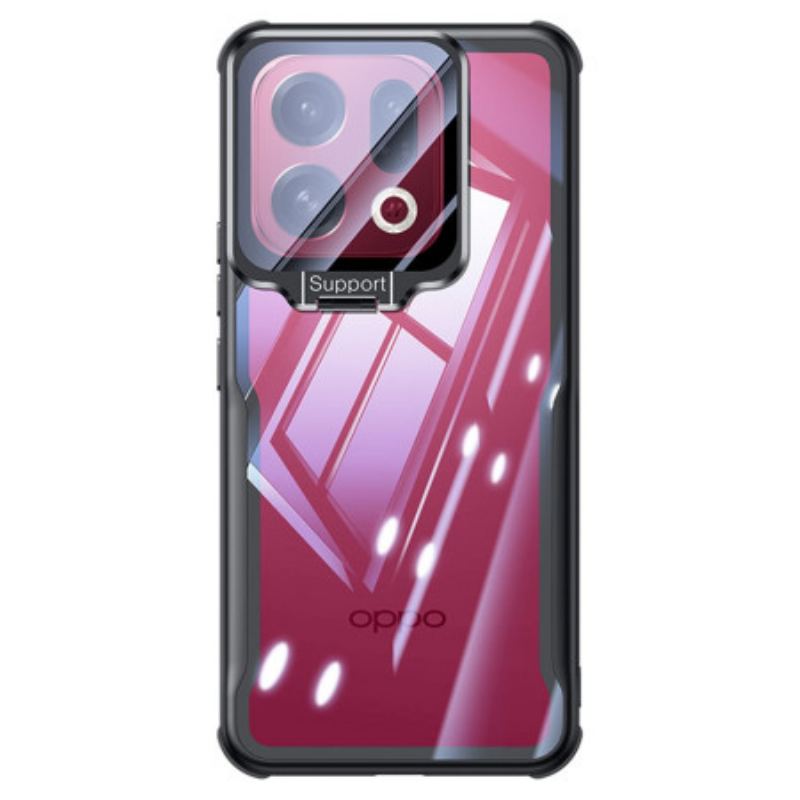 Coque Oppo Find X9 Pro 5G Transparente avec Support et Protection Caméra