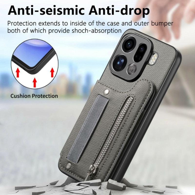 Coque Oppo Find X9 Pro Portefeuille RFID