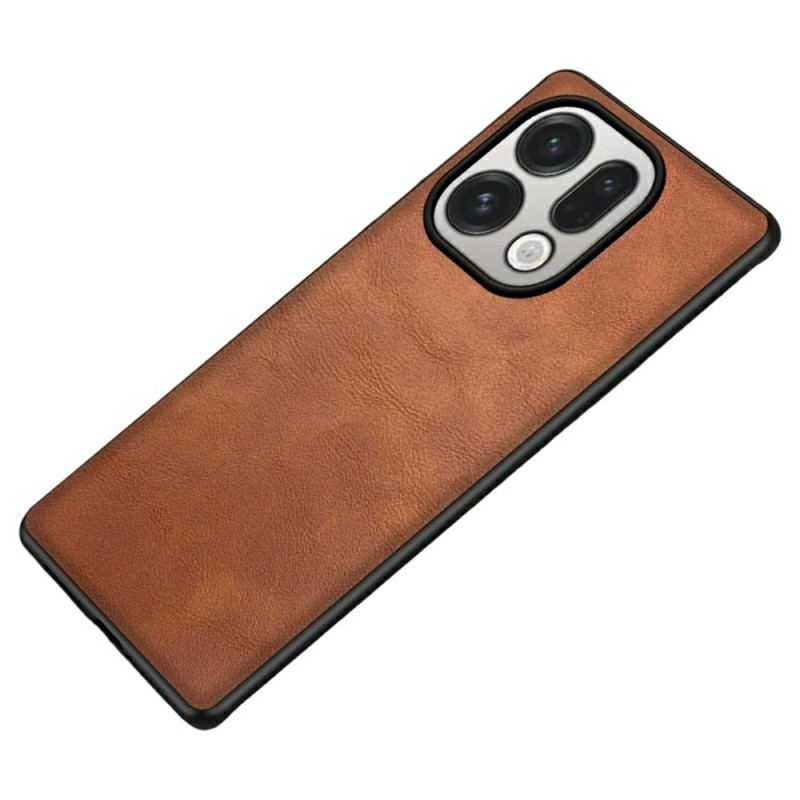 Coque Oppo Find X9 Pro Simili Cuir Retro
