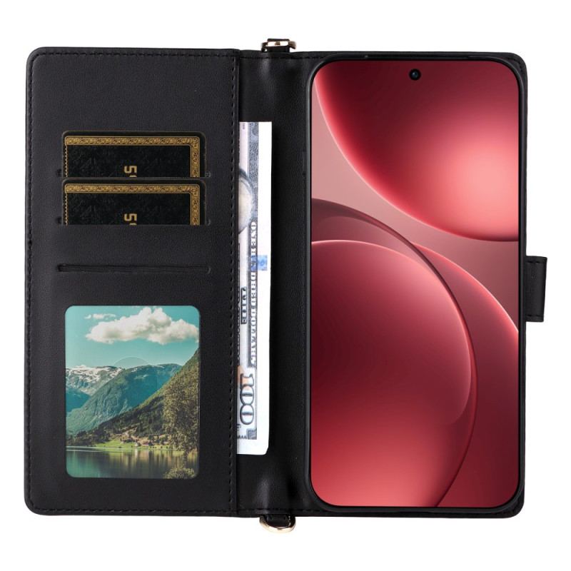 Housse Oppo Find X9 Pro 5G Matelassée avec Sangles