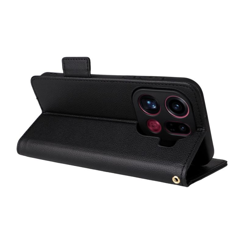 Housse Oppo Find X9 Pro 5G Simili Cuir à Lanière