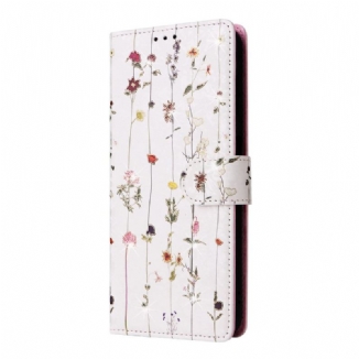 Housse Samsung Galaxy A16 4G / 5G Blocage RFID Fleurette
