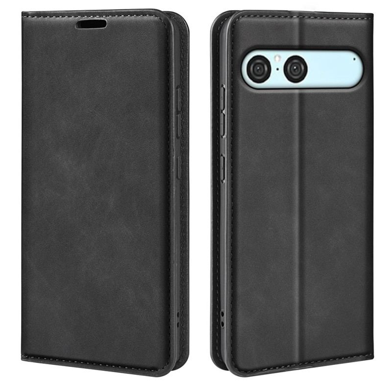 Flip Cover Sony Xperia 10 VII Style Cuir
