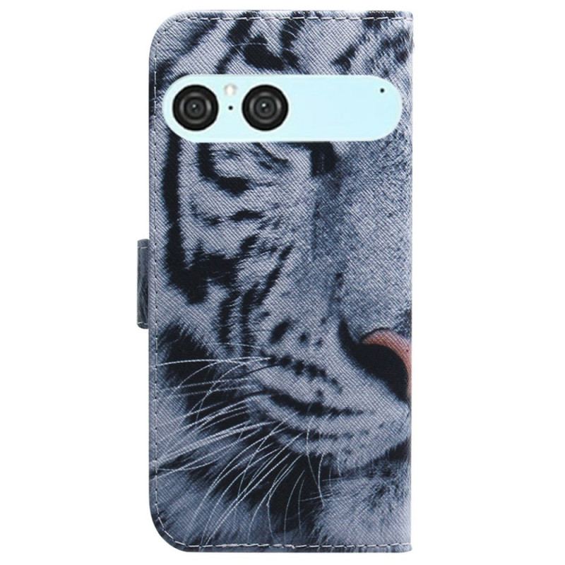 Housse Sony Xperia 10 VII Tigre Blanc