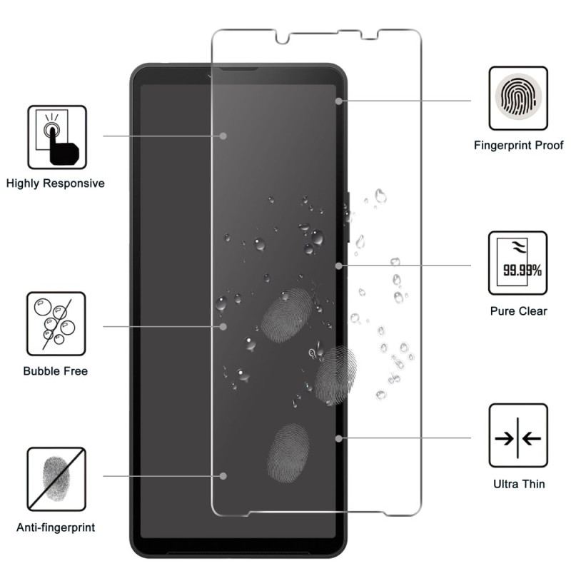 Protection en Verre Trempé pour Écran Sony Xperia 10 VII