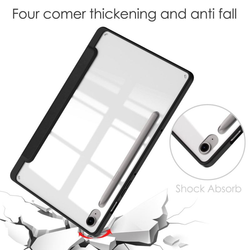 Smart Case Samsung Galaxy Tab S10 Lite / S10 FE / S9 FE Dos Transparent