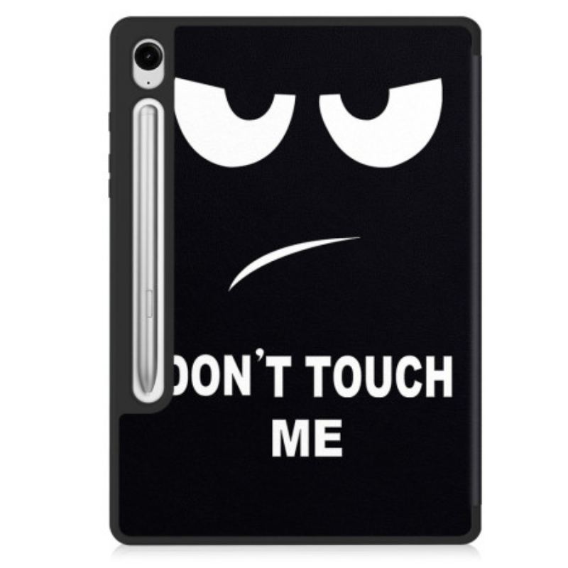 Smart Case Samsung Galaxy Tab S10 Lite Porte-Stylet Don't Touch Me