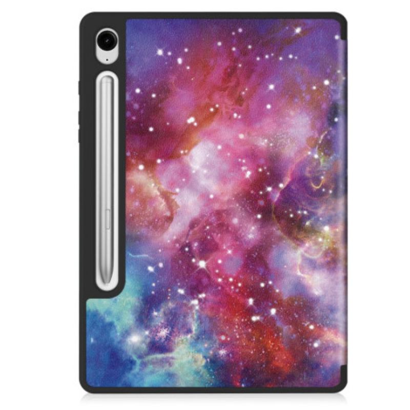 Smart Case Samsung Galaxy Tab S10 Porte-Stylet Cosmos