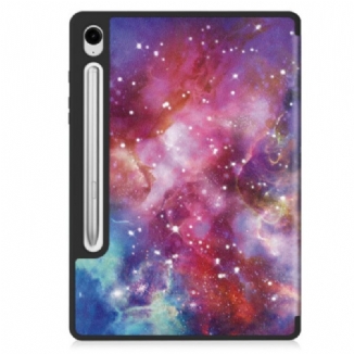 Smart Case Samsung Galaxy Tab S10 Porte-Stylet Cosmos