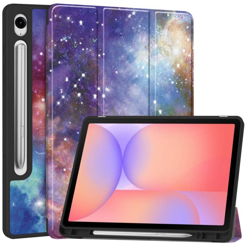 Smart Case Samsung Galaxy Tab S10 Porte-Stylet Cosmos