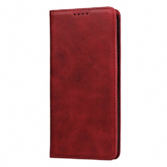 Flip Cover Google Pixel 4 Premium Simili Cuir Coutures