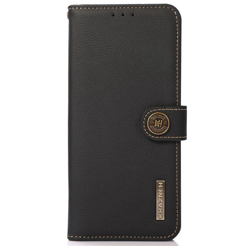 Housse Xiaomi Redmi A1 Cuir Véritable KHAZNEH RFID
