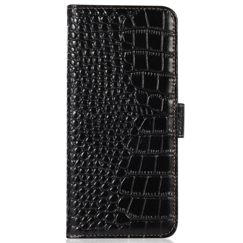 Housse Xiaomi Redmi A1 Style Crocodile RFID