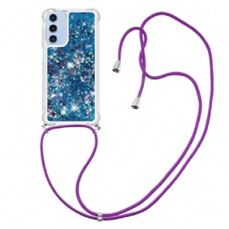 Coque à Cordon Samsung Galaxy A17 4G / 5G Paillettes