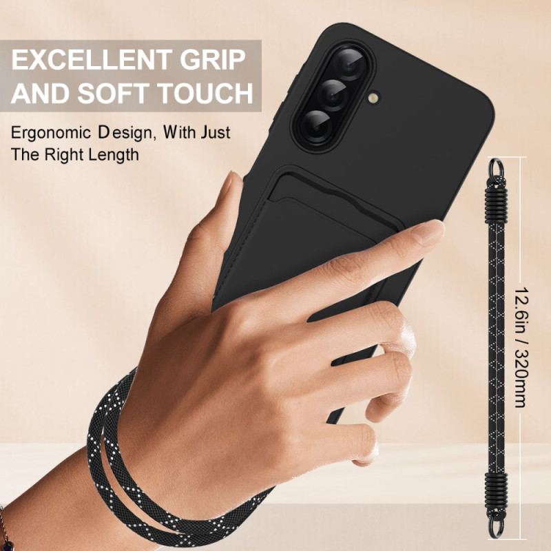 Coque à Cordon Samsung Galaxy A17 4G / 5G Porte-Carte