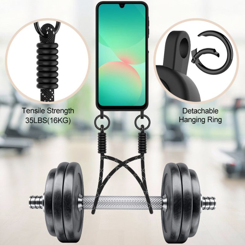 Coque à Cordon Samsung Galaxy A17 4G / 5G Porte-Carte