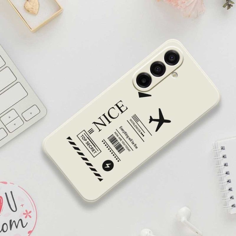 Coque Samsung Galaxy A17 4G / 5G Billet d'Embarquement